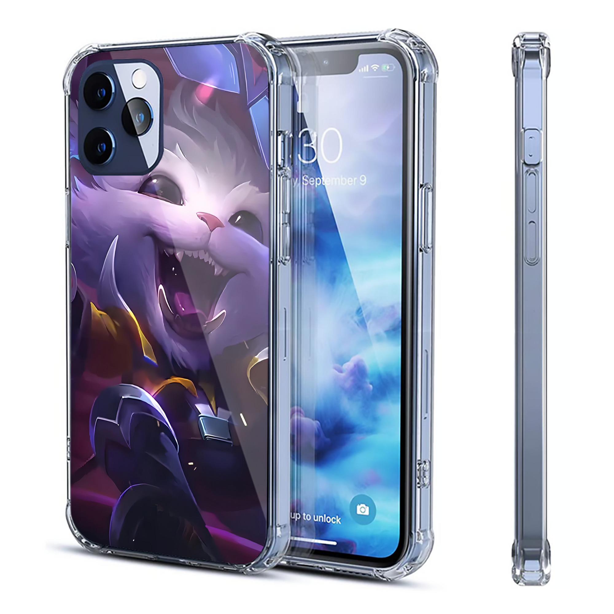 リーグ・オブ・レジェンド League of Legends LOL 【iPhone 12シリーズ対応】透明スマホケース（クリアソフトケース）